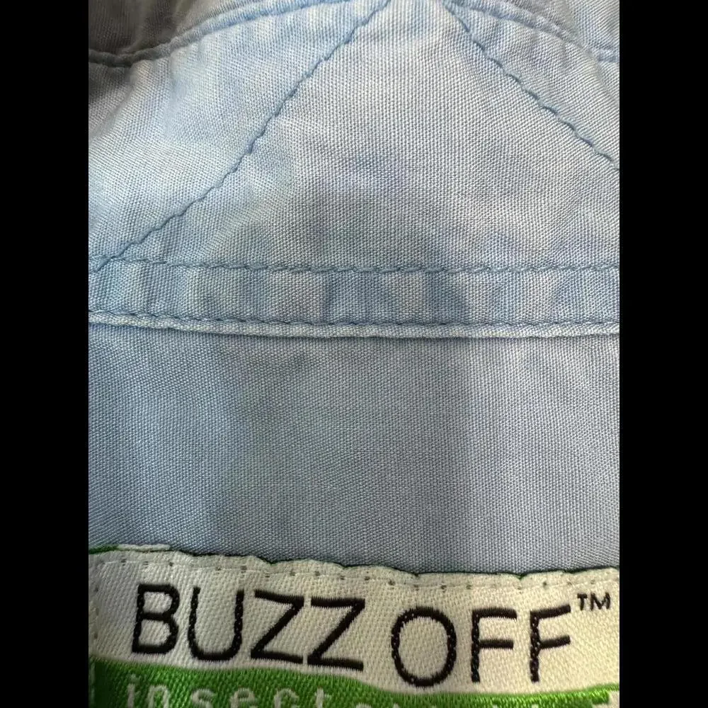 Orvis Fishing Shirt Men LG Long Sleeve Lightweight Outdoor Button Up‎ 4 Pockets - Picture 5 of 7